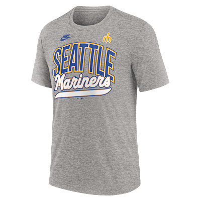 売れ筋商品|||ナイキ Tシャツ トップス レディース Men's Heather Charcoal Seattle Mariners 2022 Postseason T-shirt Heather Charcoal Men's Los Angeles Dodgers Nike Heather Charcoal 2-Hit Legend
